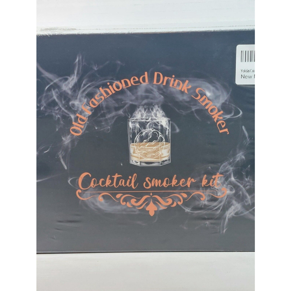 Cocktail Smoker Set Kit Torch Old Fashioned Whiskey Bourbon Smoker 4 Flavors - Picture 2 of 4